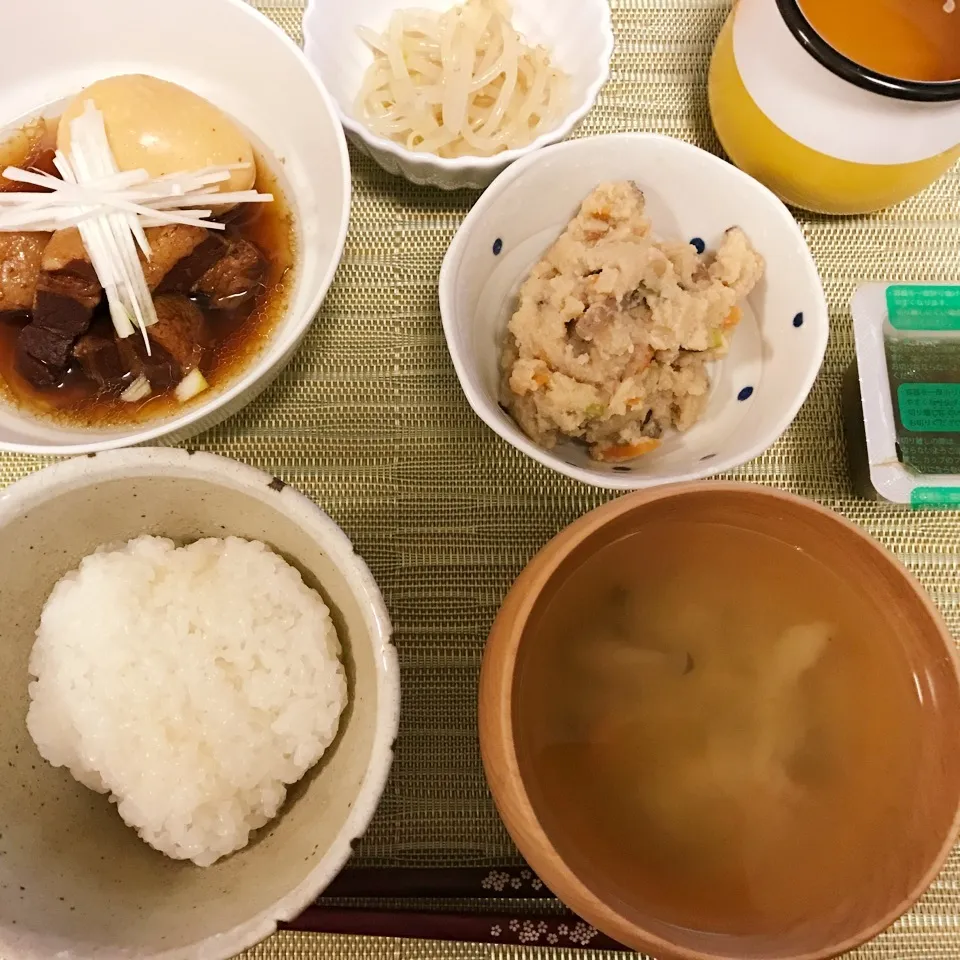 豚の角煮定食|なちょすけさん