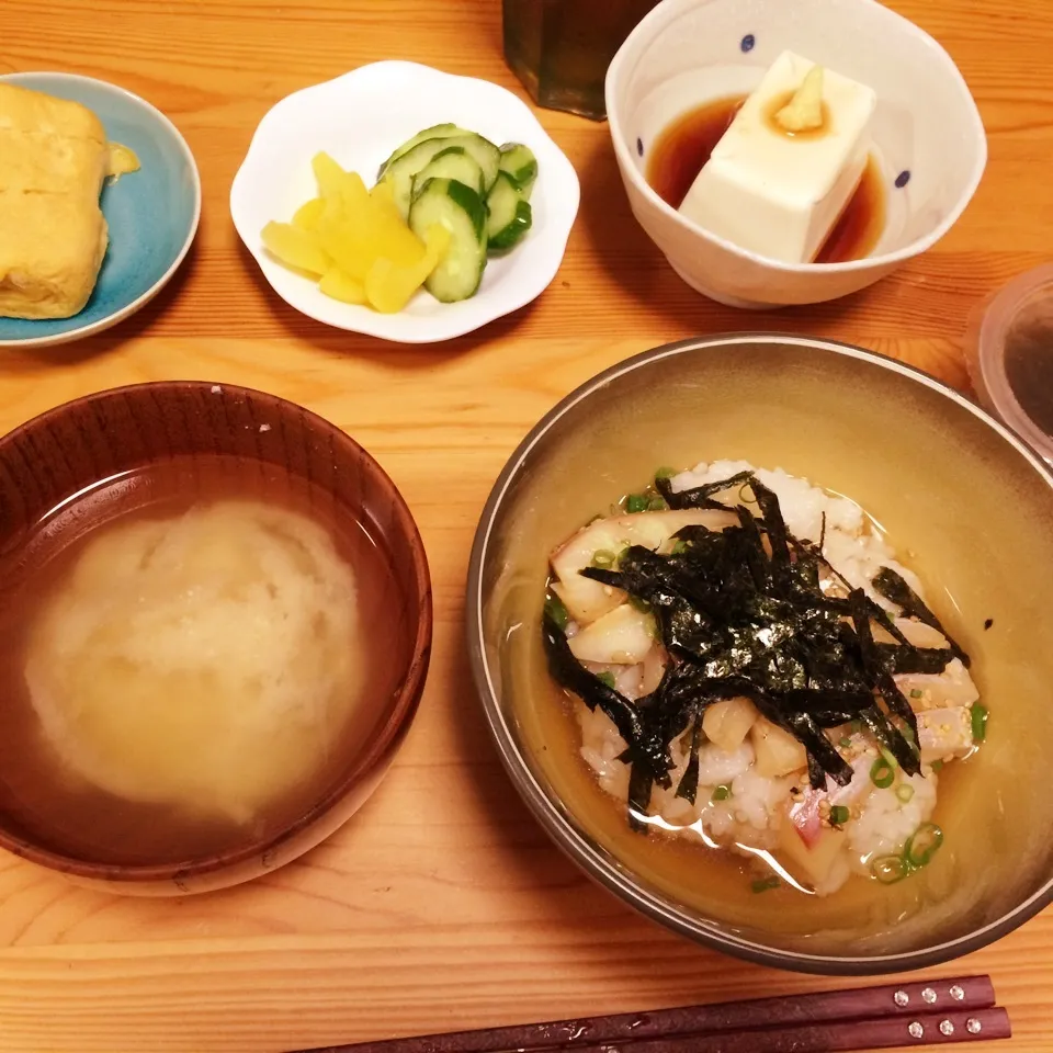 軽めの和食|なちょすけさん