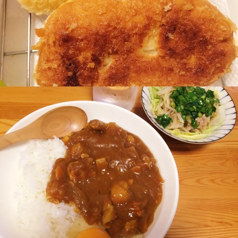 Snapdishの料理写真:相方メシのアレンジ|なちょすけさん