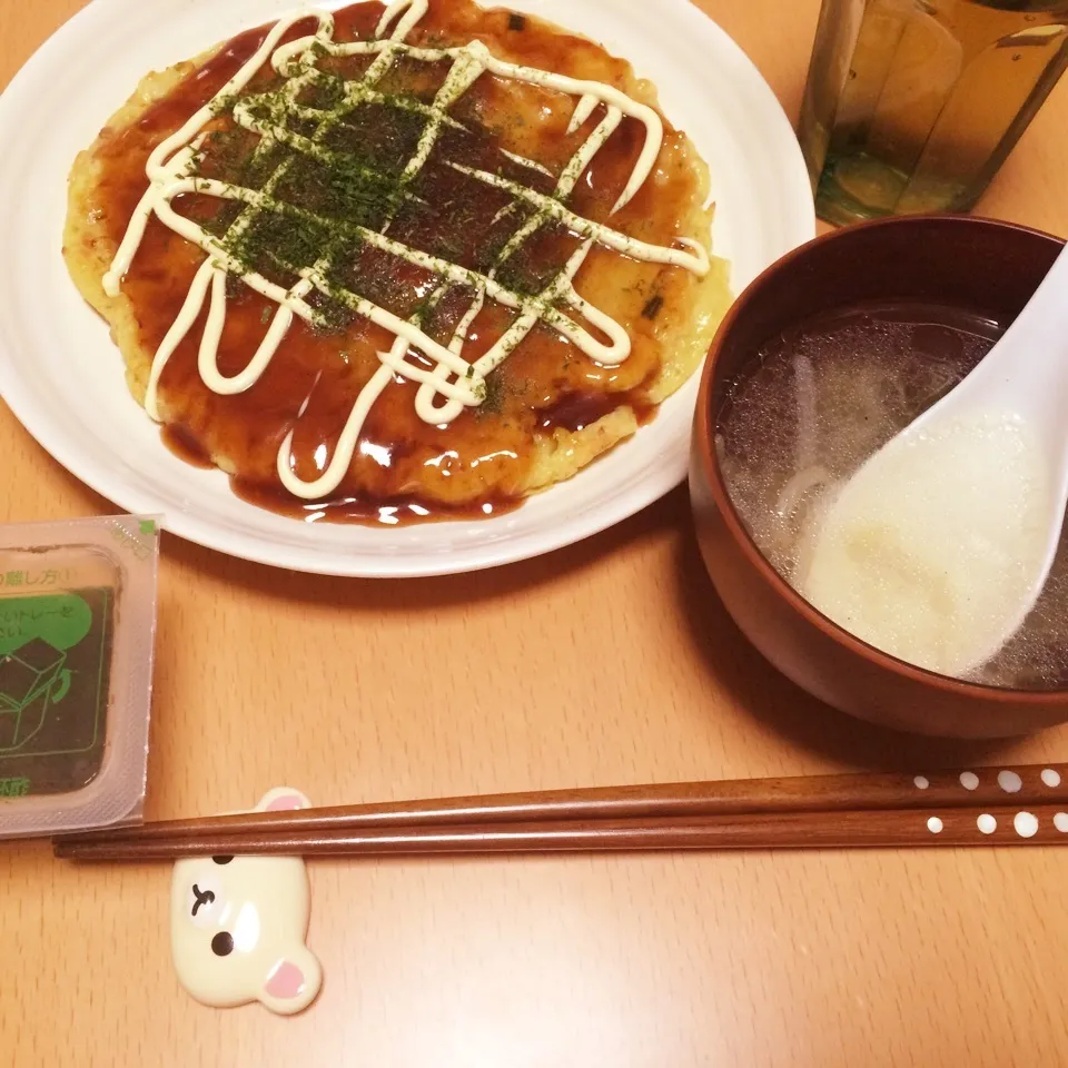 Snapdishの料理写真:お好み焼き〜|なちょすけさん