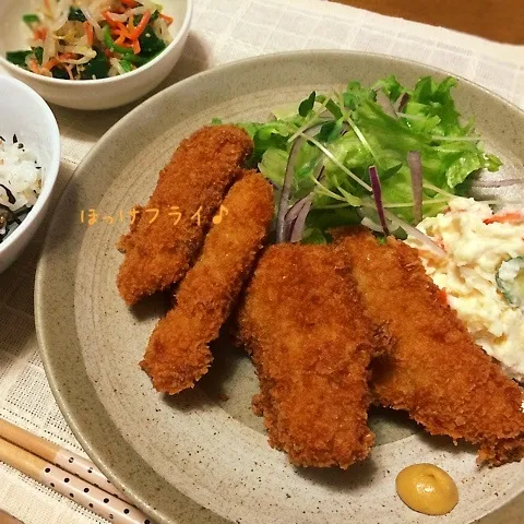 ほっけフライ定食♪|かおちゃんさん