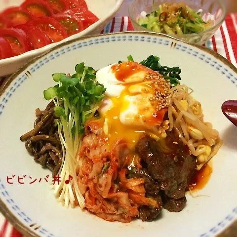 ビビンバ丼♪|かおちゃんさん