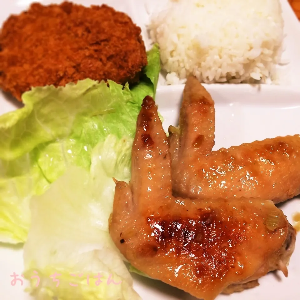 Snapdishの料理写真:まねっこ！ネギ醤油チキン|なちょすけさん