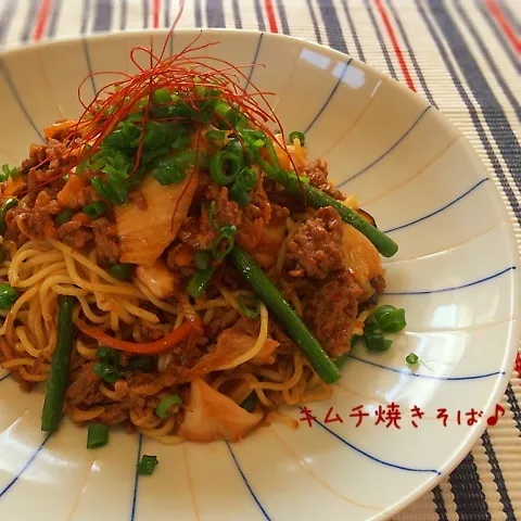 まいうーキムチ焼きそば♪|かおちゃんさん