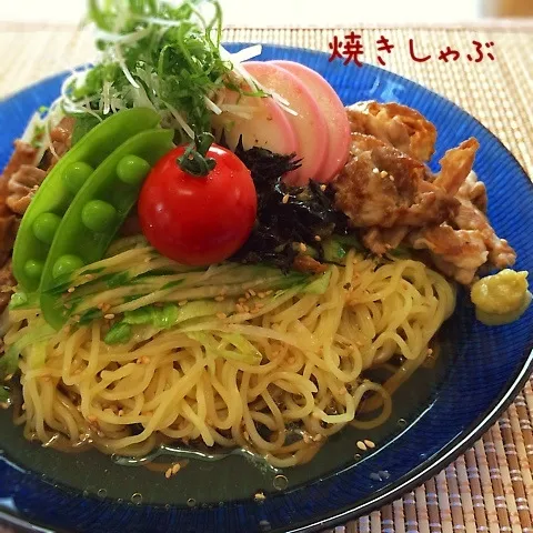 焼きしゃぶ和冷麺♪|かおちゃんさん