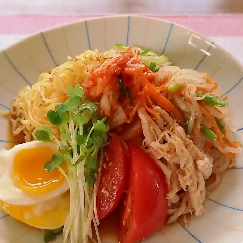 韓国風冷やしラーメン♪|かおちゃんさん