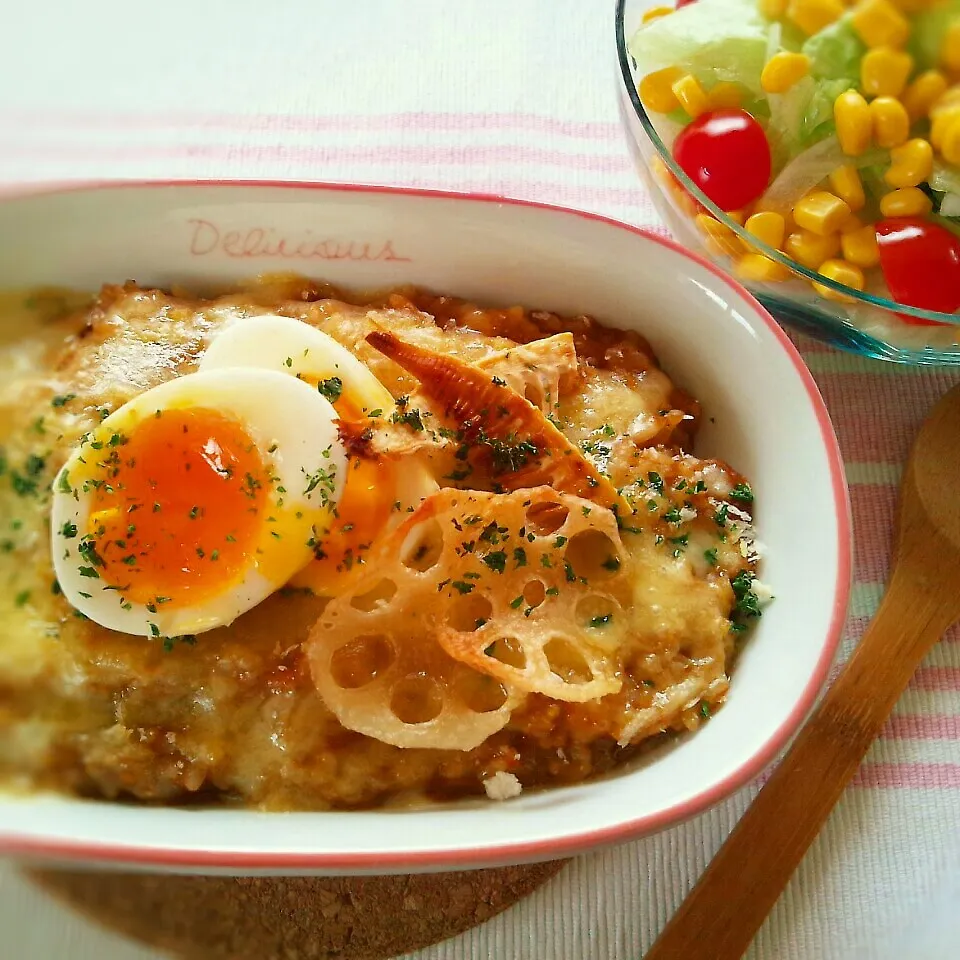 リメイク～筍カレーのドリア♪|かおちゃんさん