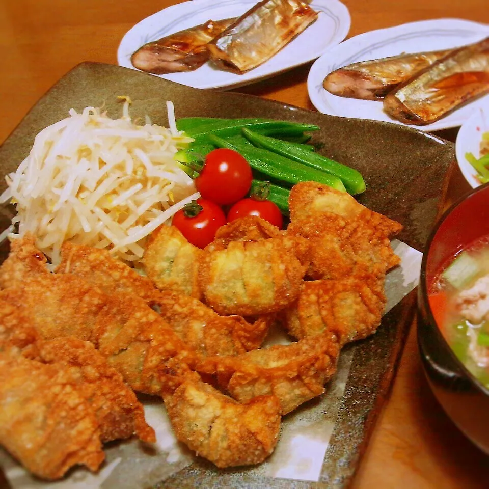 納豆揚げ餃子～|かおちゃんさん