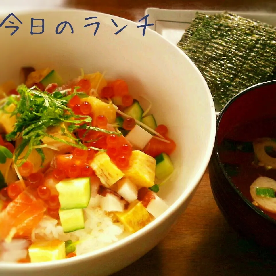 海鮮ちらし丼♪|かおちゃんさん