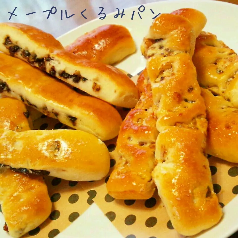 Makoさんのメープルくるみスティクパン♪|かおちゃんさん