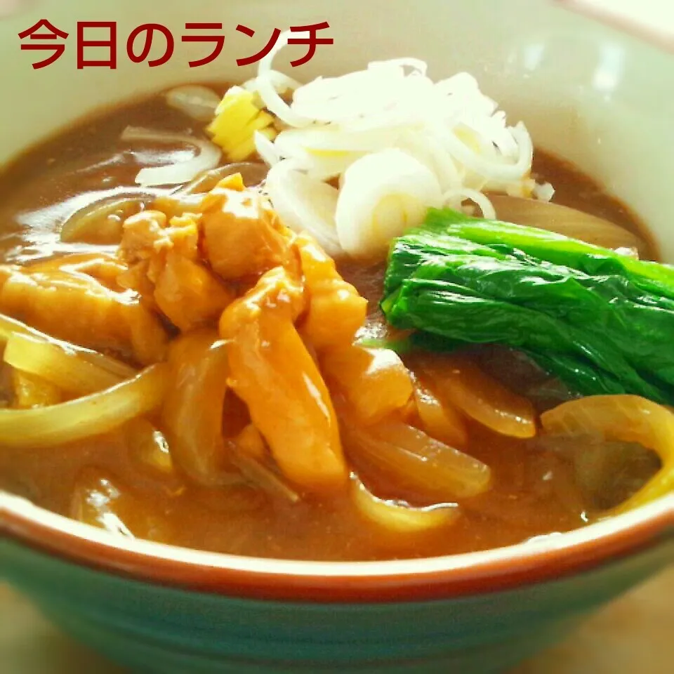 カレーうどんで簡単ランチ♪|かおちゃんさん