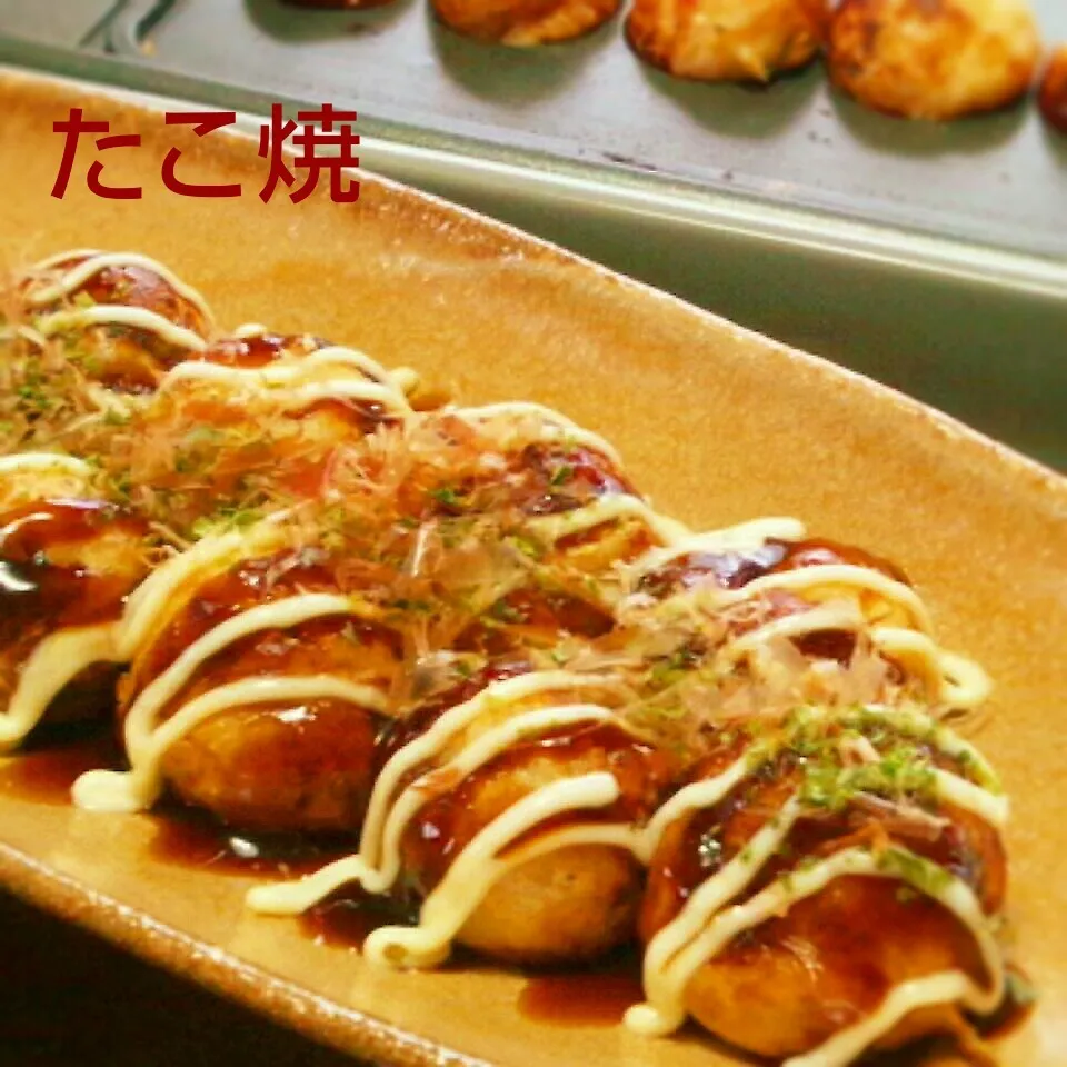 たこ焼きでランチ♪|かおちゃんさん