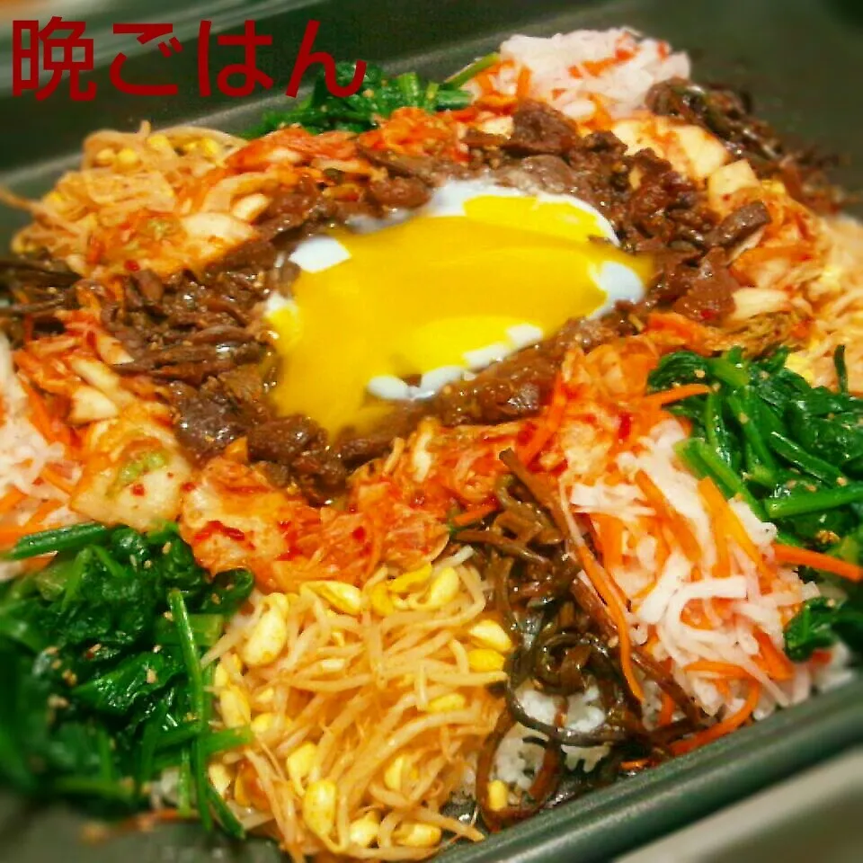 ホットプレートで～ビビンバ♪|かおちゃんさん