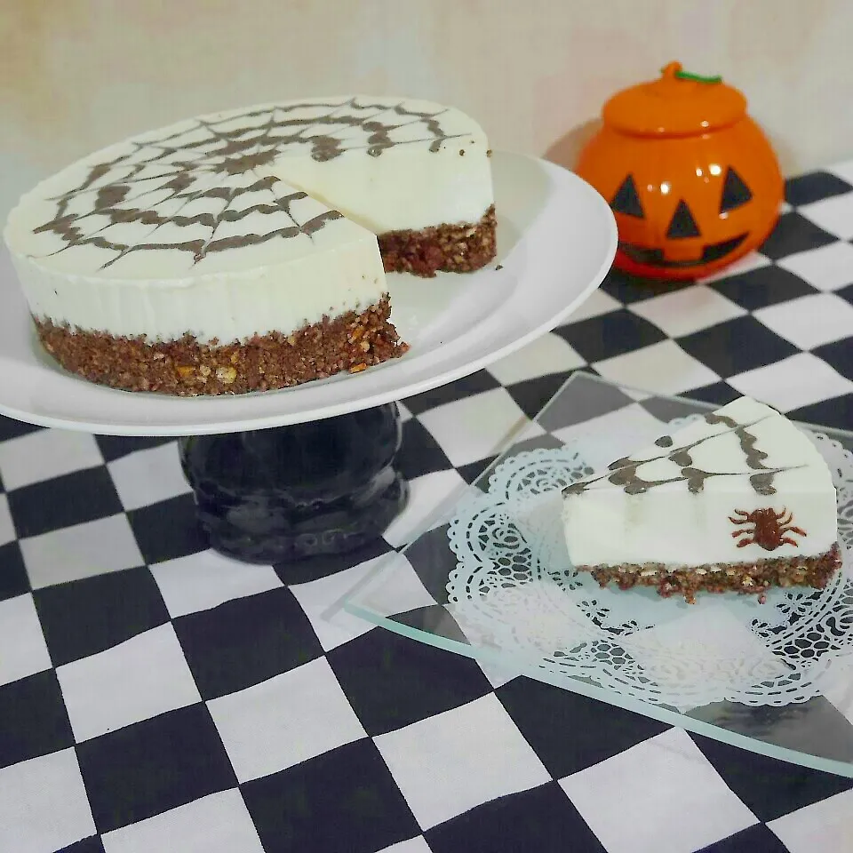 ハロウィン　チーズケーキ|ちーさん