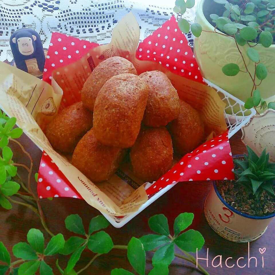 あひるちゃんの糖質オフ☆ブランパン|ハッチさん