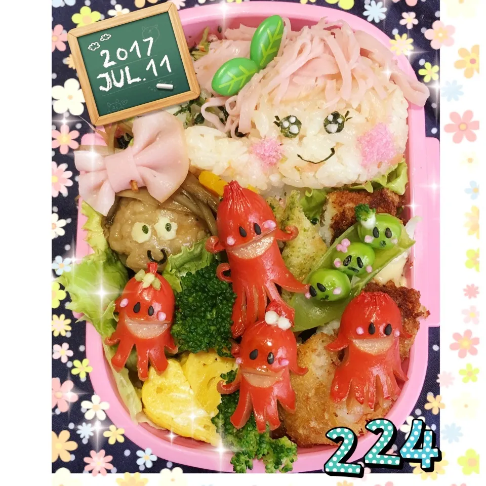 姫のお弁当|うさぴょんさん