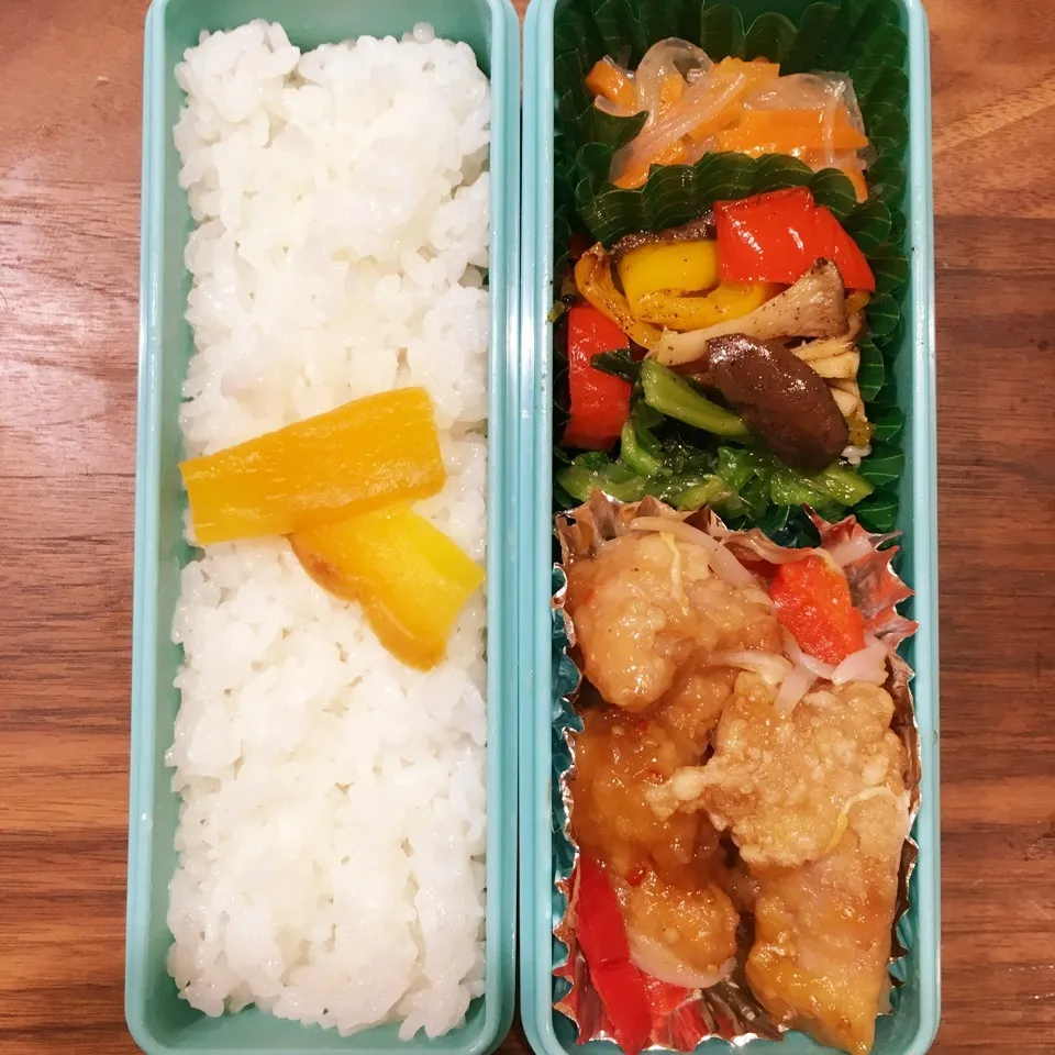 Snapdishの料理写真:JK弁当 今日はTNK（手抜き）|Kyさん