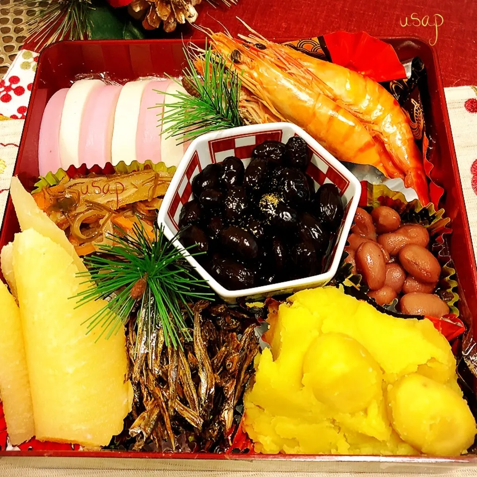 2018年お節料理☆一の重|うさピーさん