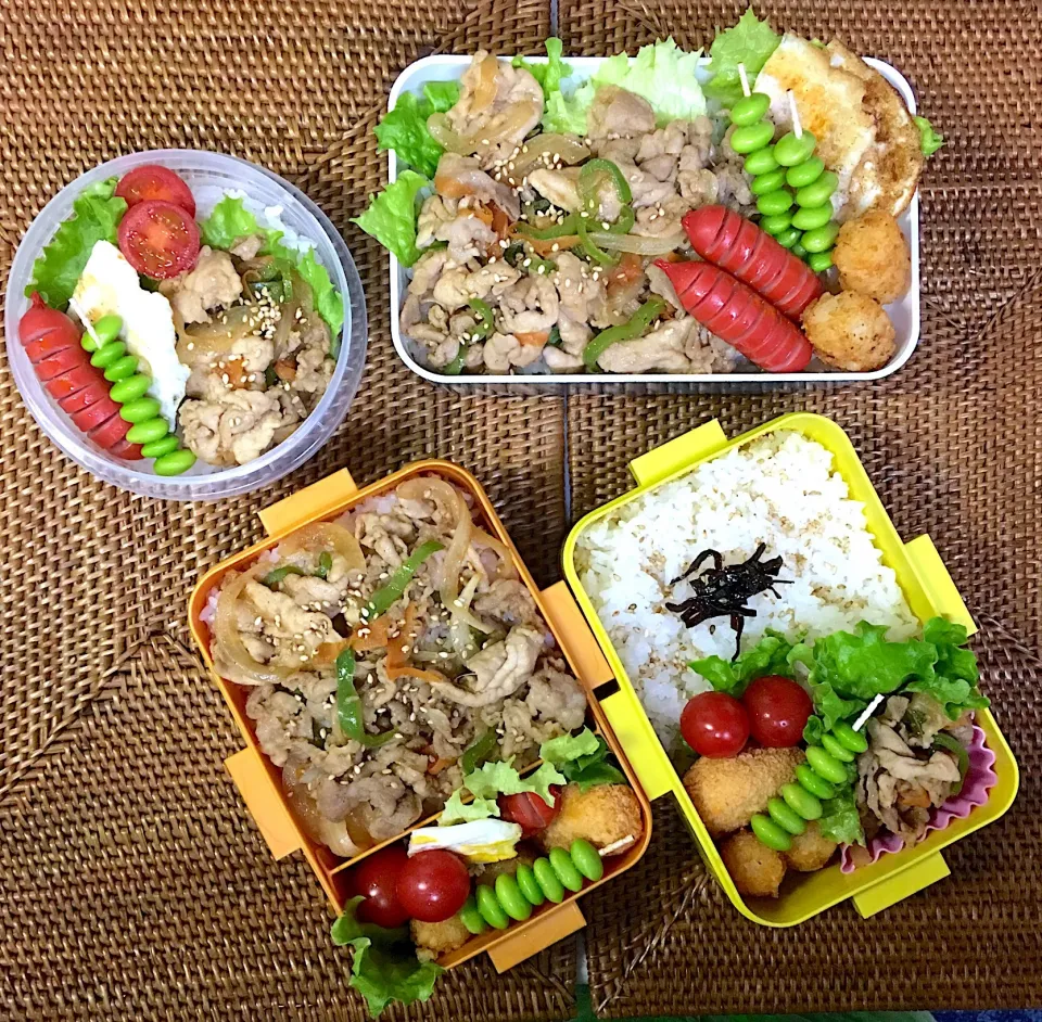 #中高生弁当  #自分弁当|よちこさん