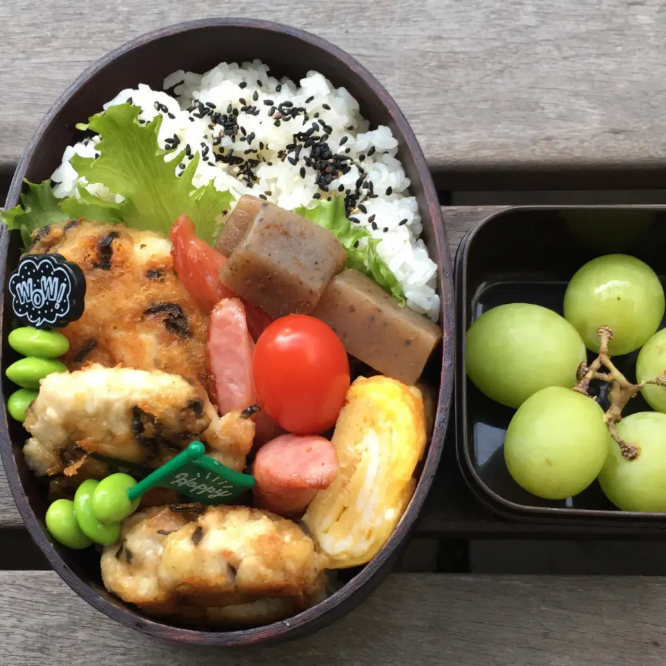 #男子高校生弁当  #曲げわっぱ弁当|さい。さん