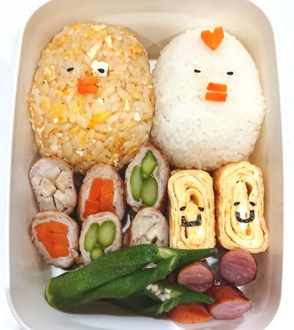 #旦那弁当#親子弁当|aiさん