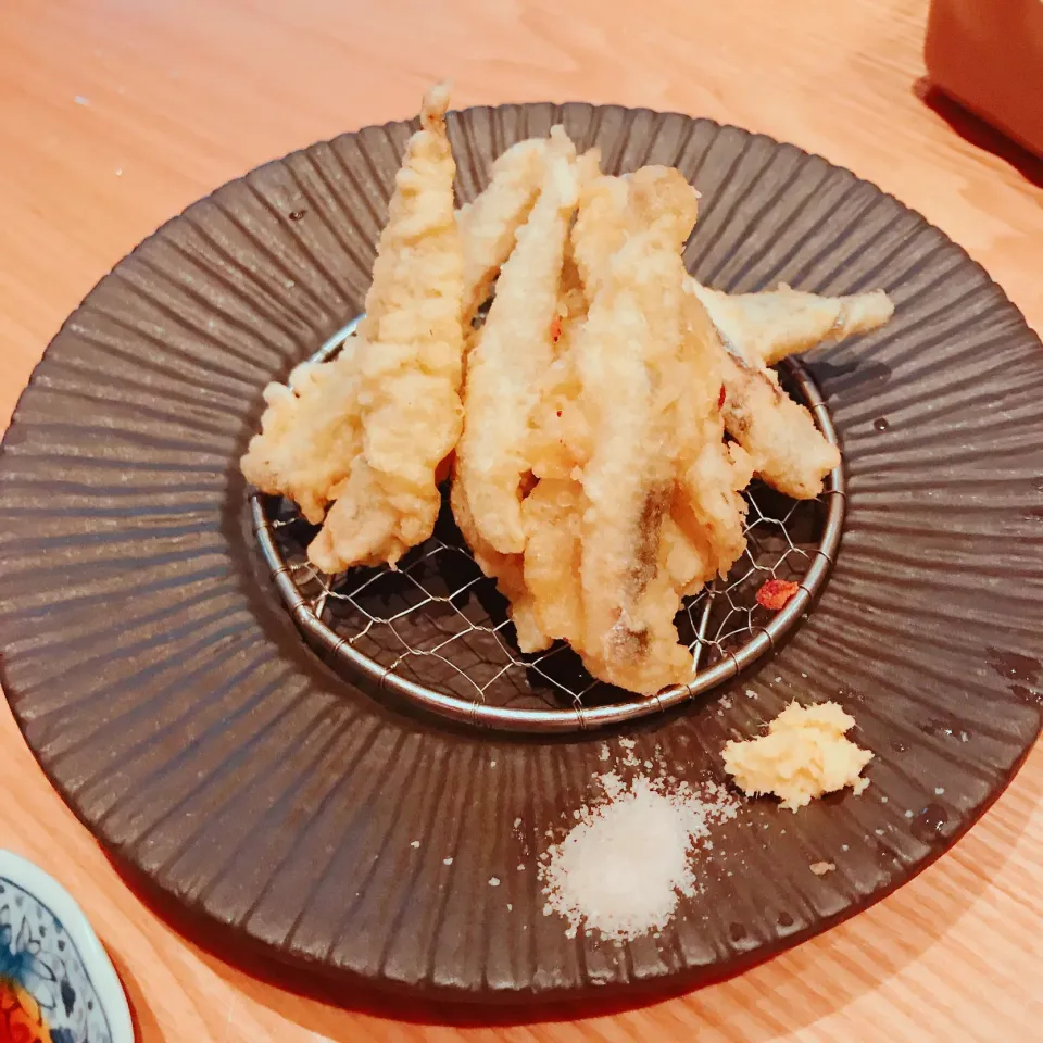 Snapdishの料理写真:小いわしの天ぷら|ちゃみこさん