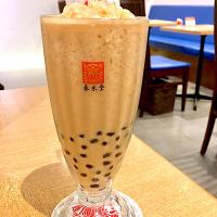 春水堂のタピオカミルクティー