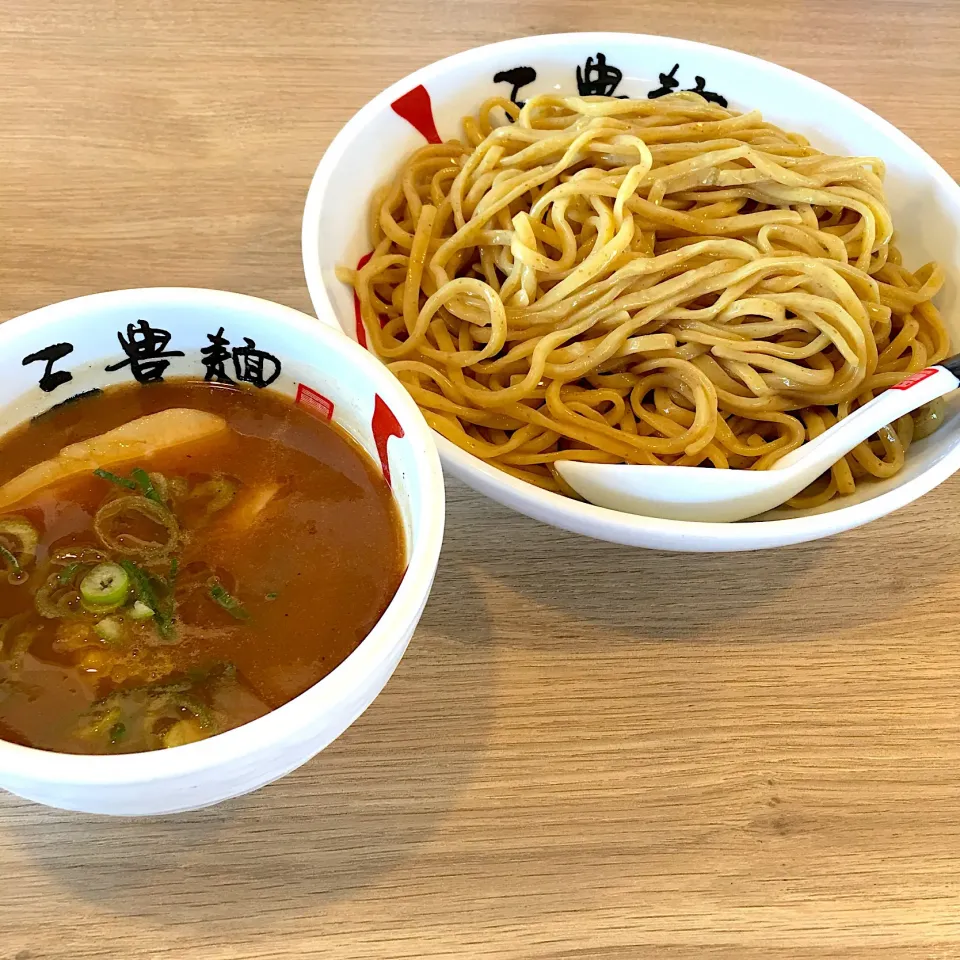 今日の昼ごはん‼︎ 8 November
 #お昼ごはん  #昼ごはん  #ランチ  #lunch  #つけ麺  #三豊麺  #大阪芸術大学短期大学部  #ラーメン|Yoshinobu Nakagawaさん