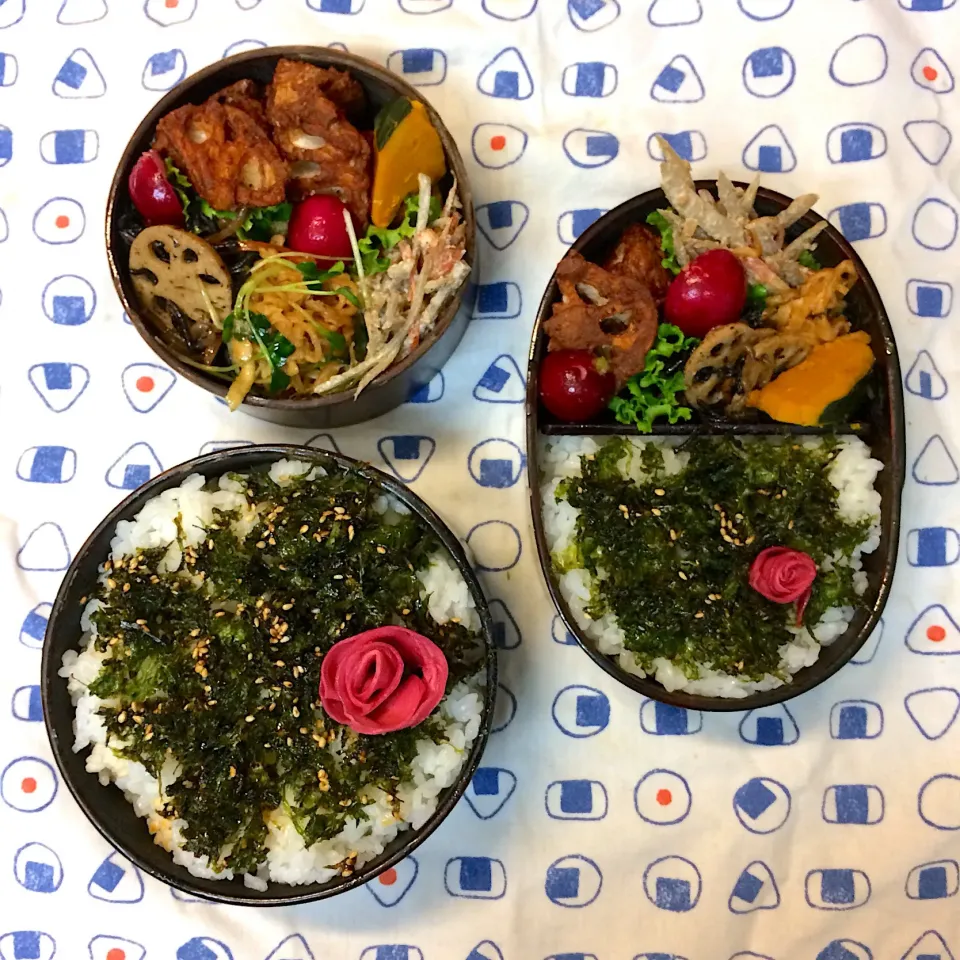 Snapdishの料理写真:#vegan弁当 
海苔弁|makiko_aさん