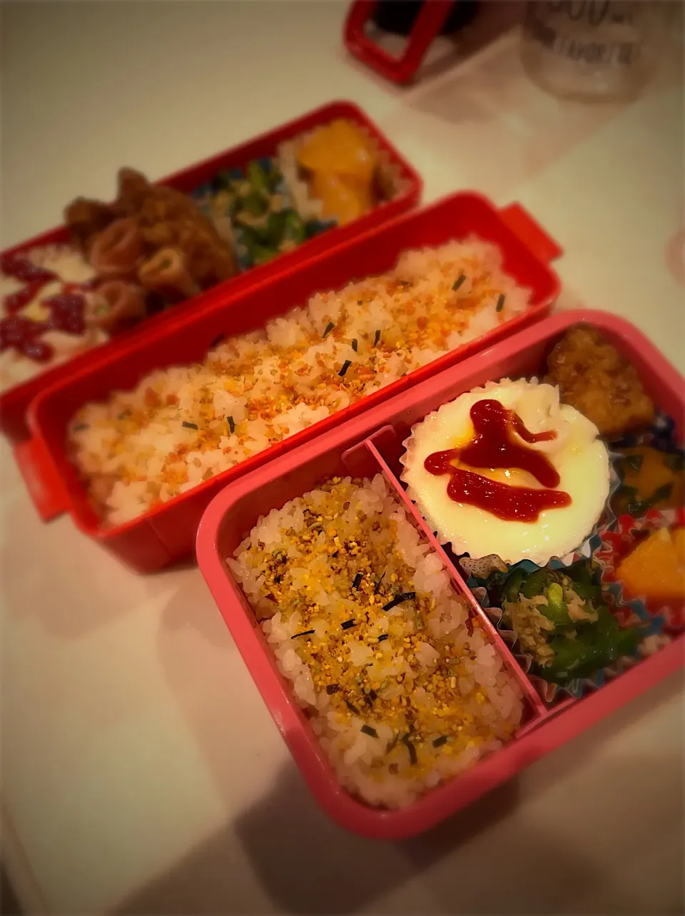 こどもたちのお弁当|いちご大福♡さん