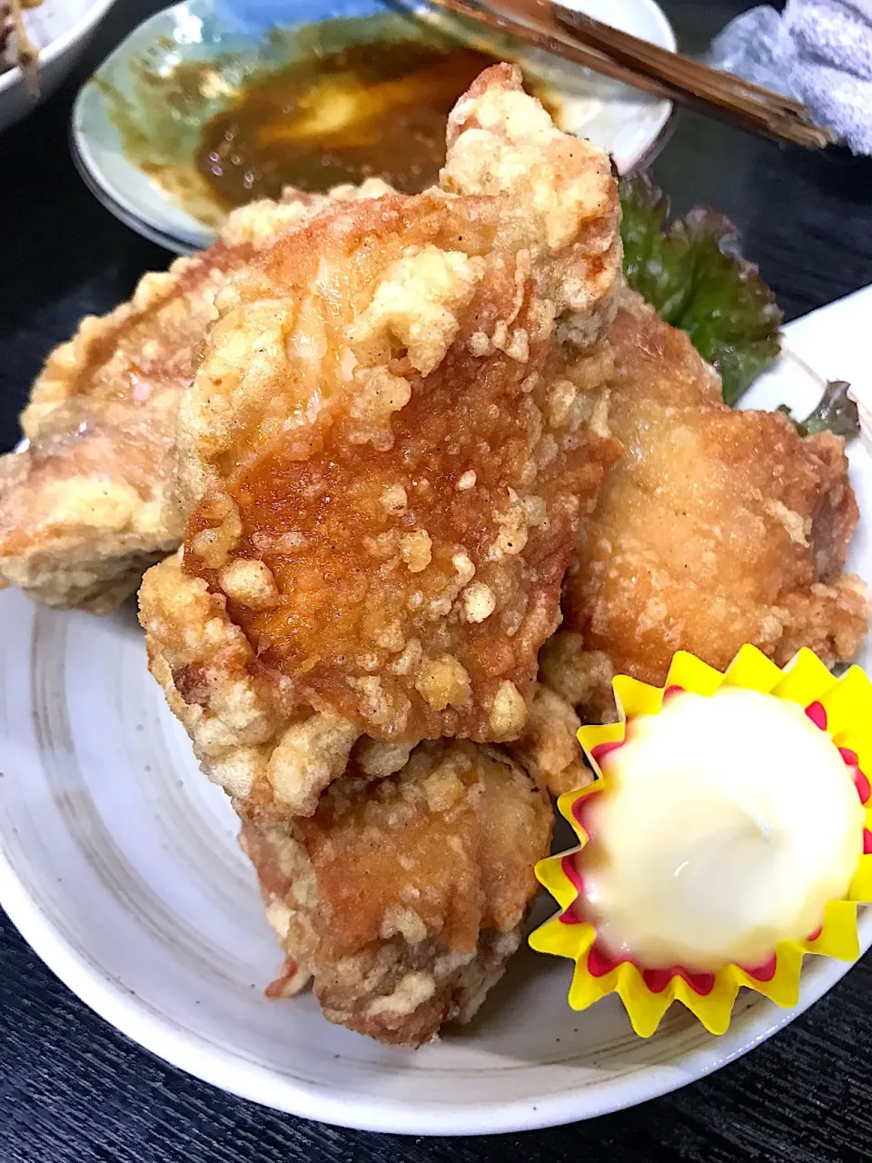 Snapdishの料理写真:唐揚げ
#山汁
#ハーフ|ATSUMIさん