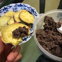 Yaki IMO with adzuki beans|Emiさん