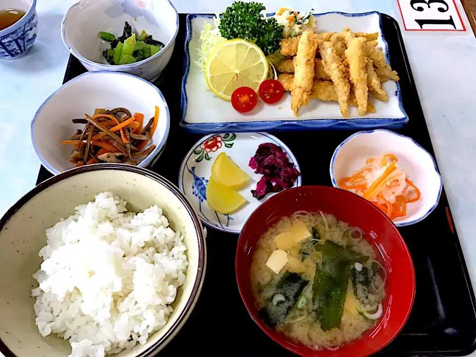 わかさぎ定食|アーリーさん