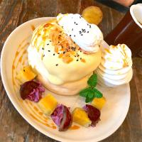 さつまいものパンケーキ