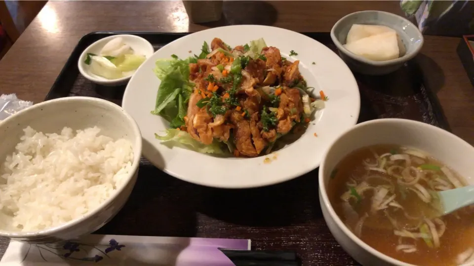 油淋鶏定食|おっちさん