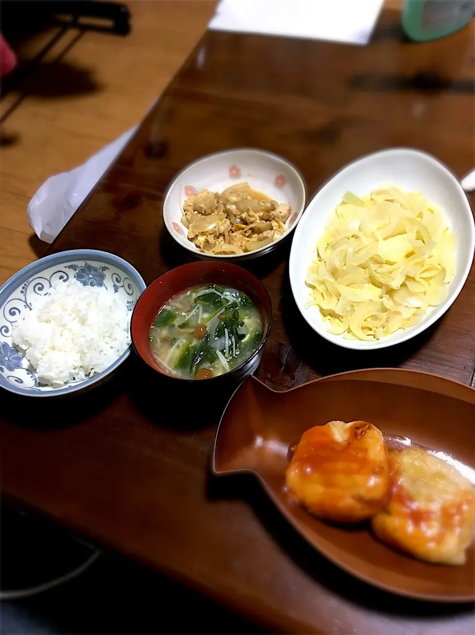 玉子丼と味噌汁その他もろもろ|maxさん