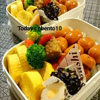 #わが家の働く男弁当
頑張る男‥
ひとくちフランク弁当🍱🍴