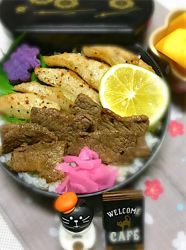 私のお家🏠焼き肉弁当🤗🍱|バシュランさん