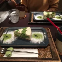 抹茶チーズケーキ|たいし(о´∀`о)さん