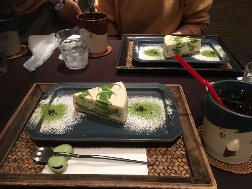 抹茶チーズケーキ|たいし(о´∀`о)さん