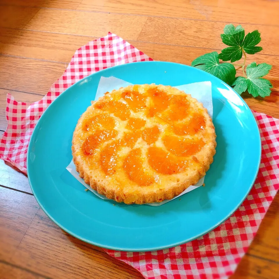 「 みかんケーキ 」焼きました❣️ | *♬キッチン生活♡日々のご飯とパン&スイーツ♡|ぷらっとさん