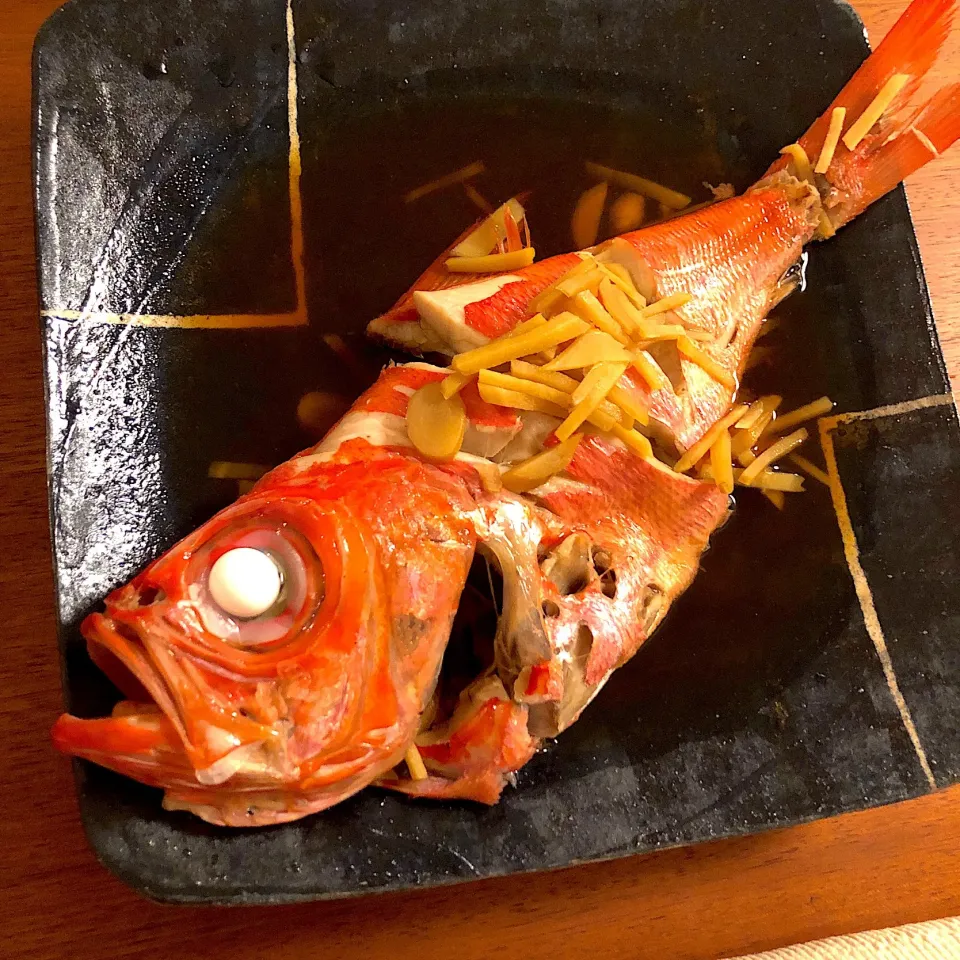 Snapdishの料理写真:キンメ鯛の煮付け|はっしーさん