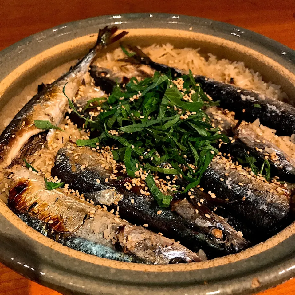 秋刀魚土鍋ご飯|てつさん