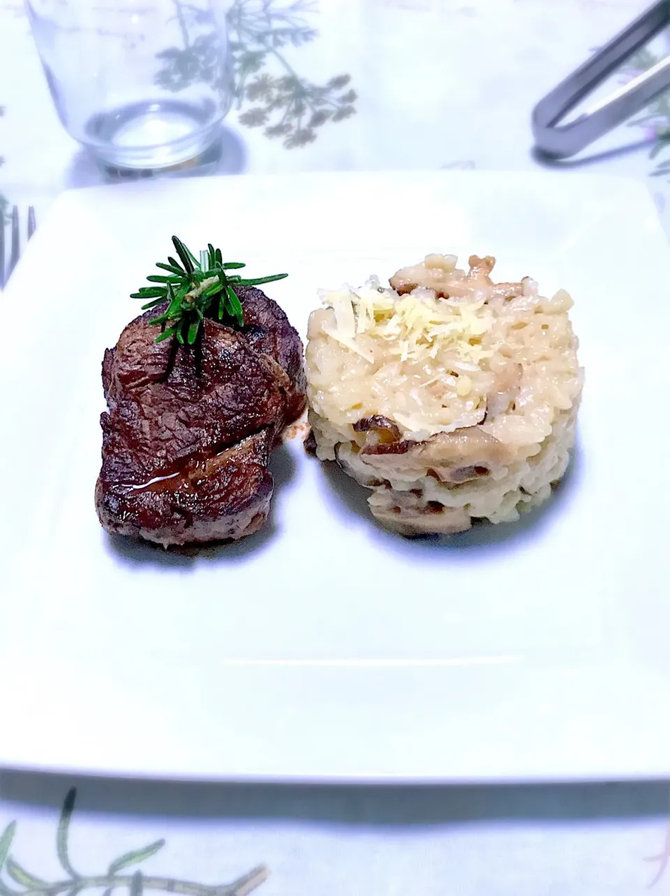 Risoto e steak .|モニカとマッシャドさん