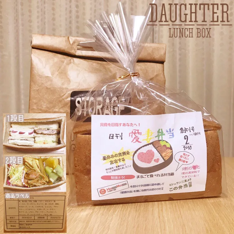 旦那さん弁当|daughterさん