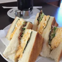 和風サンド🥪 #七海の純喫茶探訪