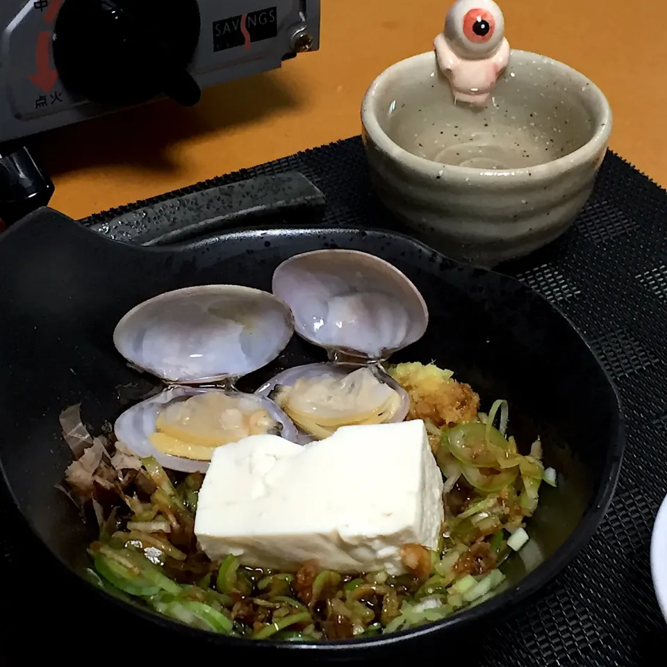 あさりの湯豆腐!  (^-^)|Kei Satoさん