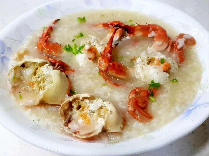 蟹粥 - crab congee|steven z.y.さん