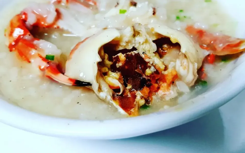 蟹粥 - crab congee|steven z.y.さん