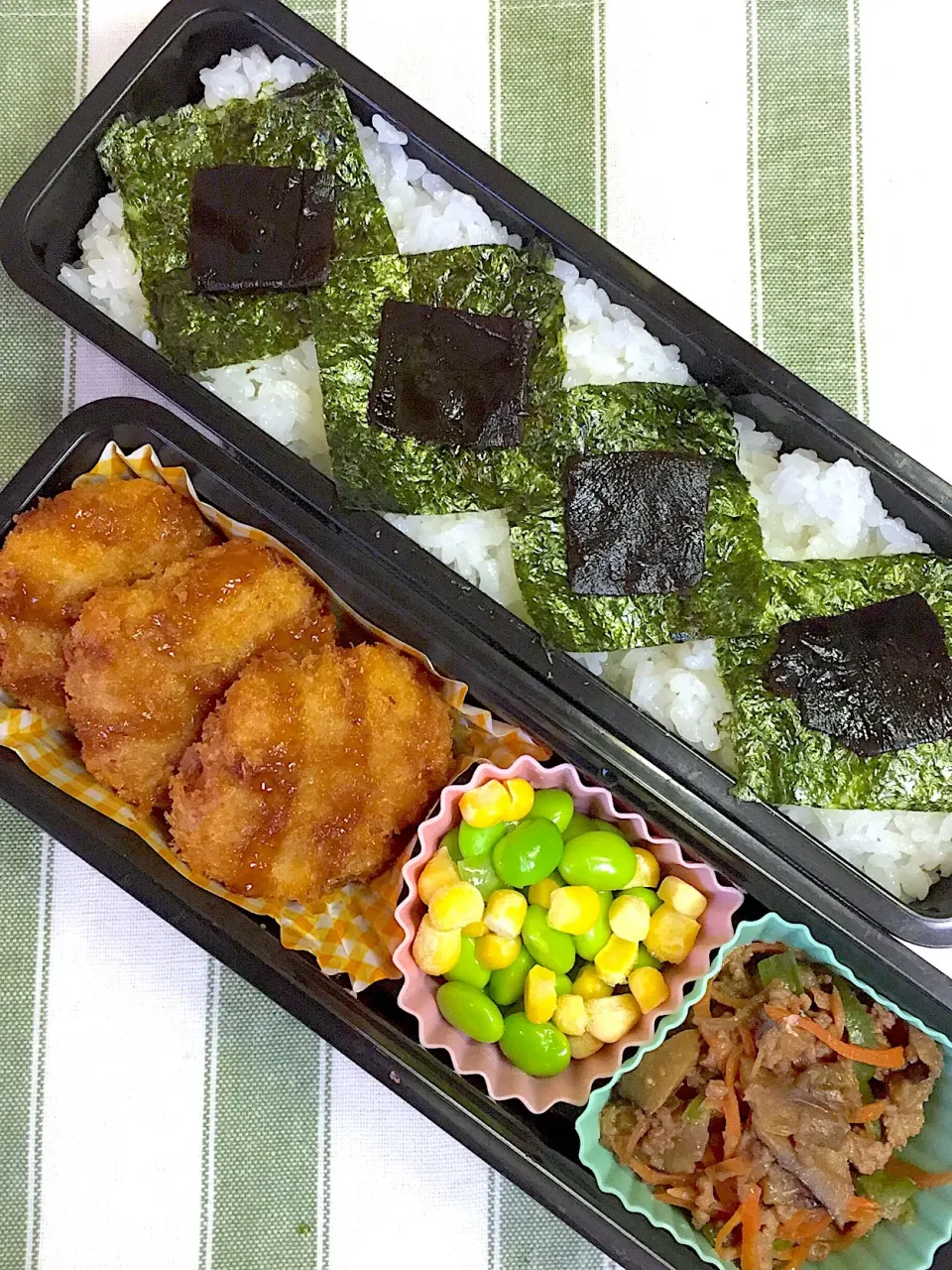 11/12☆メンチ弁当|ちーさん